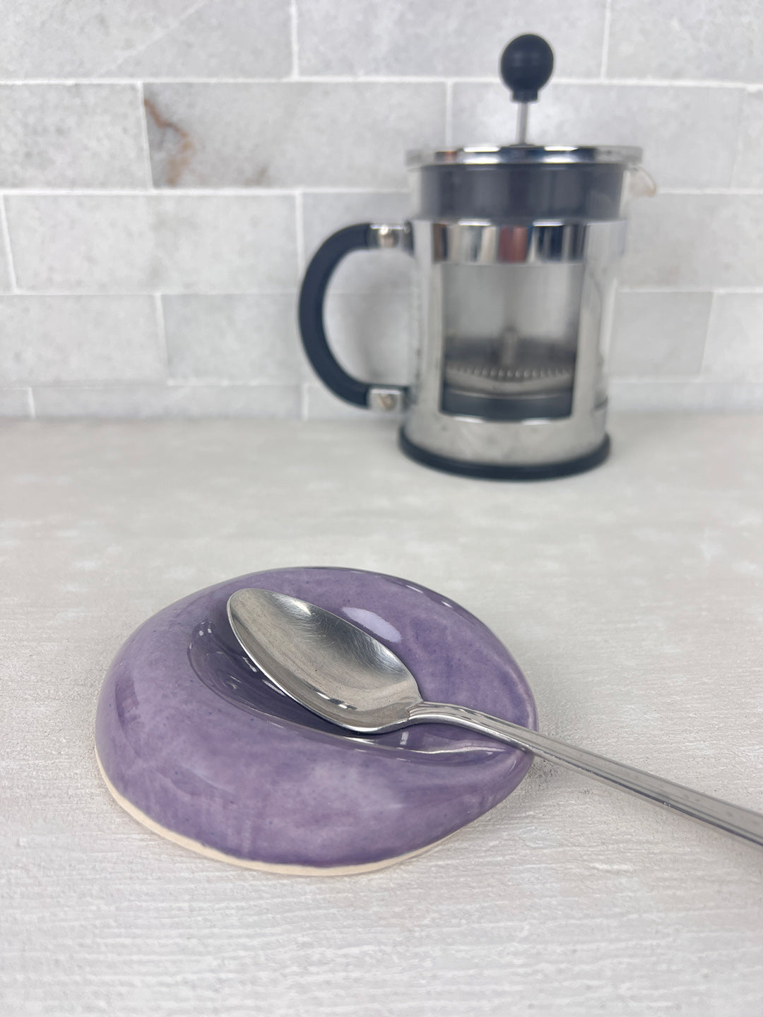 Coffee Spoon Rest Holder Ceramic