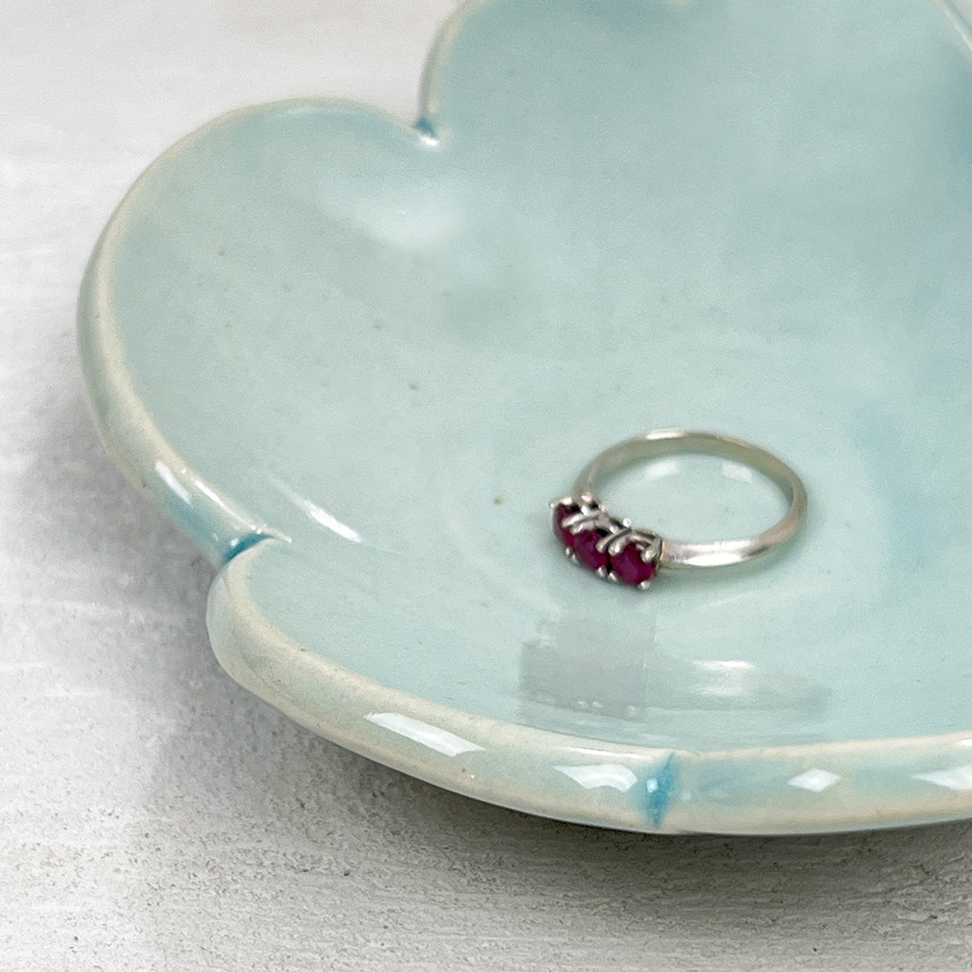 Ceramic Ring Dish Puffy Cloud