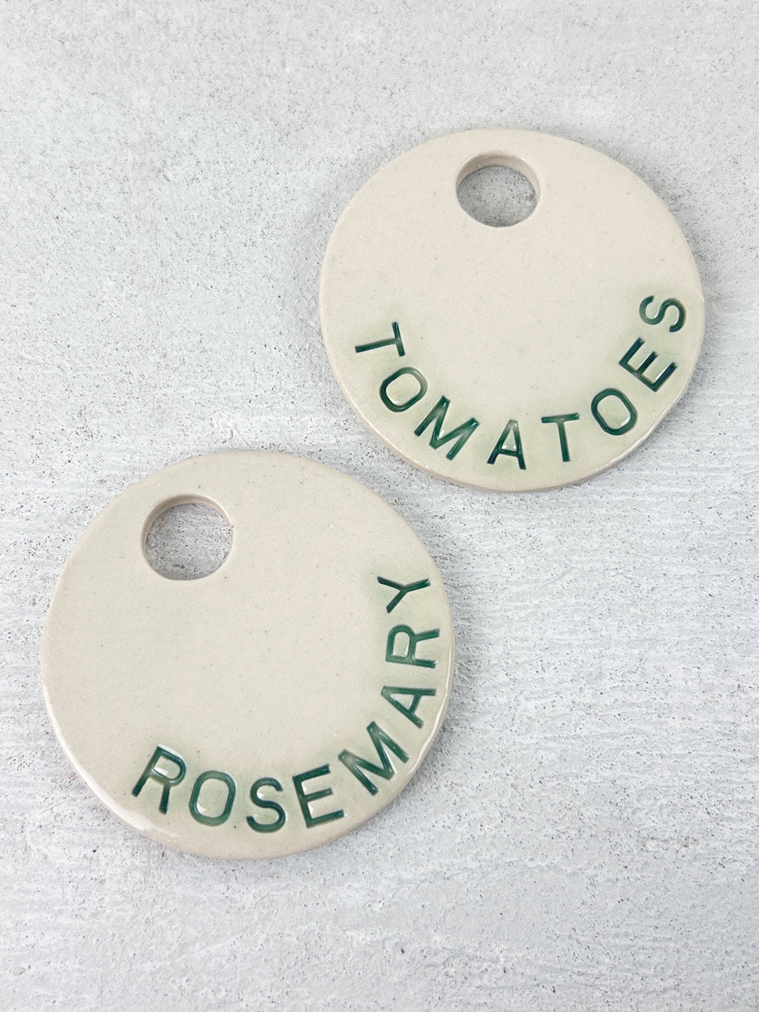 Weatherproof Garden Tags Vegetable and Herb Plant Tags